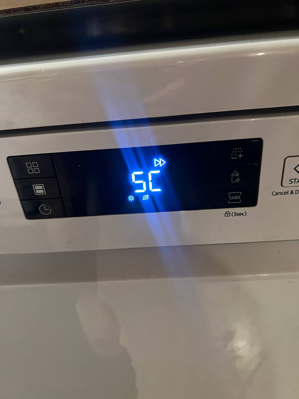 علت ارور 5C و 5E در ظرفشویی سامسونگ