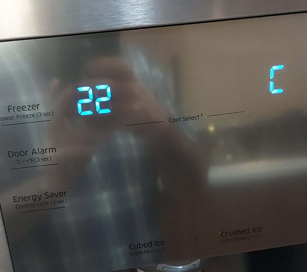 علت ارور 22C و 22E در یخچال ساید سامسونگ